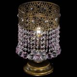 Настольная лампа Восток с шарами под бронзу Розовая в Магнитогорске Настольная лампа Восток с шарами под бронзу Розовая в Магнитогорске