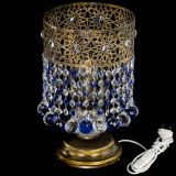 Настольная лампа Восток с шарами под бронзу Синяя в Магнитогорске Настольная лампа Восток с шарами под бронзу Синяя в Магнитогорске