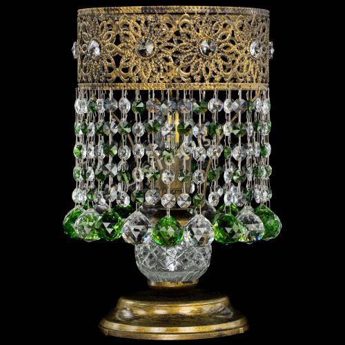 Настольная лампа Восток с шарами под бронзу Зеленая в Магнитогорске Настольная лампа Восток с шарами под бронзу Зеленая в Магнитогорске