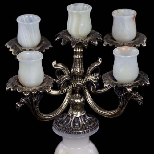 Подсвечник Оникс №5 в Магнитогорске Гусь Хрустальный