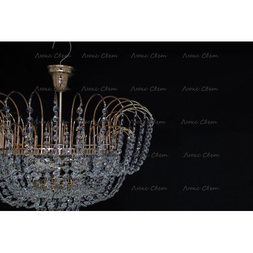 Люстра Акация № 1 - 3 лампы подвесная в Магнитогорске Гусь Хрустальный