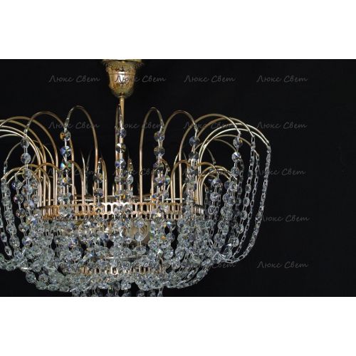 Люстра Акация № 1 - 3 лампы подвесная в Магнитогорске Гусь Хрустальный