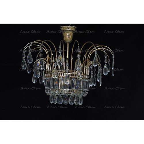 Люстра Акация № 4 - 1 лампа подвесная в Магнитогорске Гусь Хрустальный