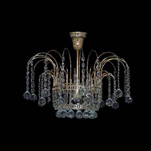 Люстра Акация № 5 - 1 лампа подвесная в Магнитогорске Гусь Хрустальный