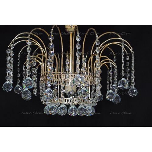 Люстра Акация № 5 - 1 лампа подвесная в Магнитогорске Гусь Хрустальный