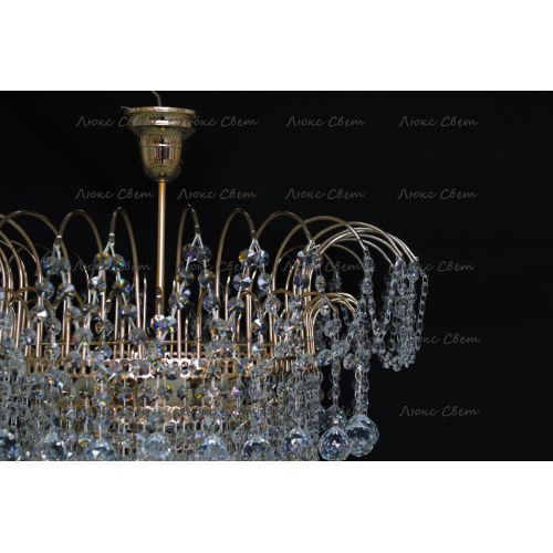 Люстра Акация № 4 - 4 лампы подвесная в Магнитогорске Гусь Хрустальный