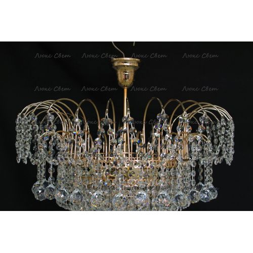 Люстра Акация № 4 - 4 лампы подвесная в Магнитогорске Гусь Хрустальный