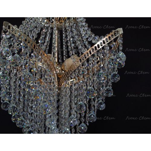 Люстра Лилия № 2 шар в Магнитогорске Гусь Хрустальный