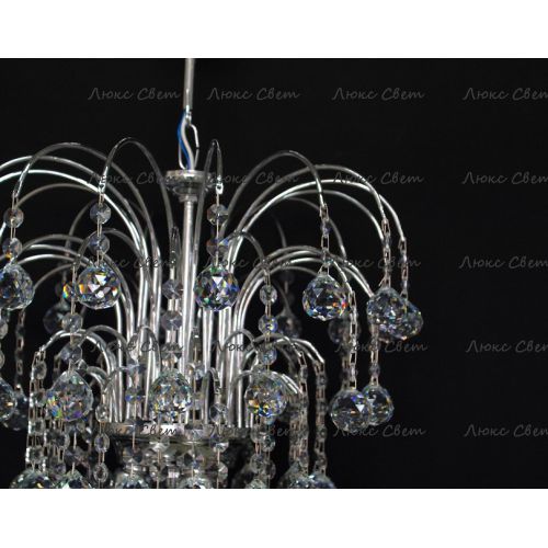 Люстра Каскад шар 30 мм в Магнитогорске Гусь Хрустальный