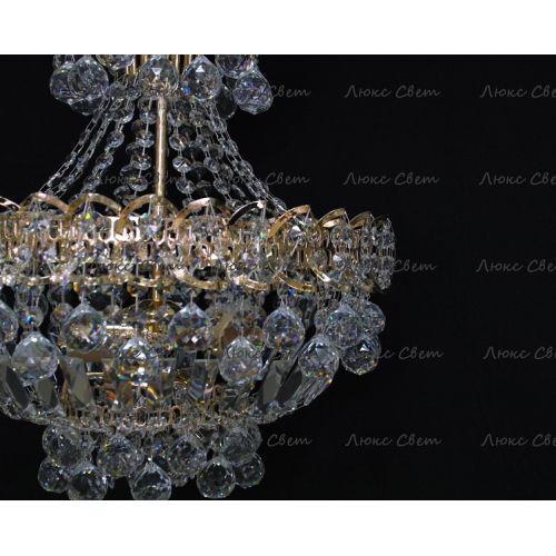 Люстра Катерина шар с подвесом в Магнитогорске Гусь Хрустальный