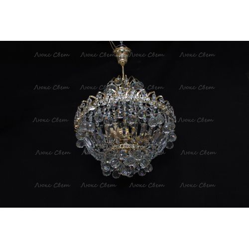 Люстра Катерина шар с подвесом в Магнитогорске Гусь Хрустальный