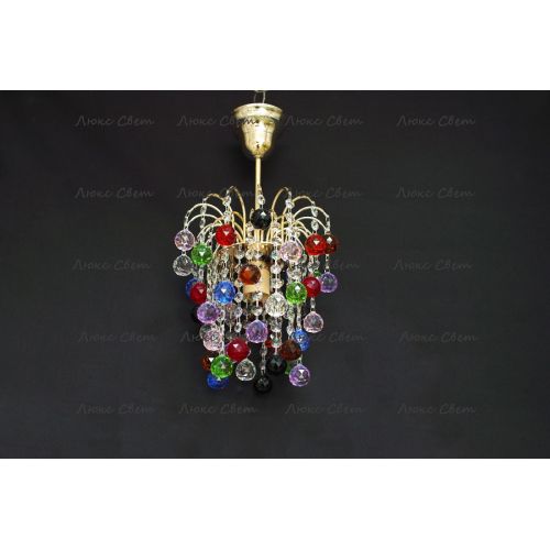 Люстра Зима - Шар Разноцветный в Магнитогорске Гусь Хрустальный