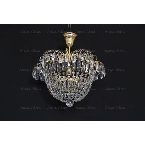 Люстра Ромашка Купол подвесная в Магнитогорске Гусь Хрустальный