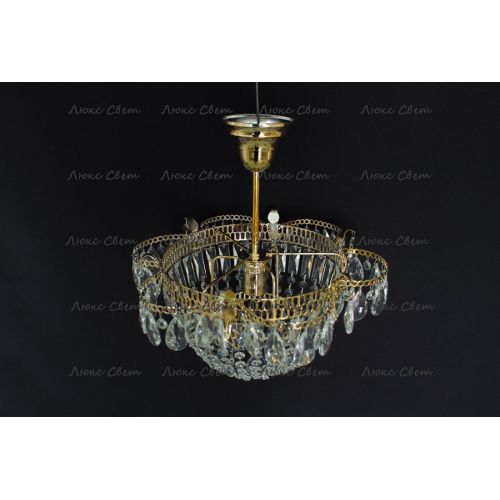 Люстра Ромашка Купол подвесная в Магнитогорске Гусь Хрустальный