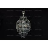 Люстра Хрустальные брызги с подвесом дубик в Магнитогорске