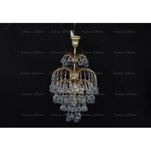 Люстра Хрустальные брызги с подвесом шар 30 мм в Магнитогорске Гусь Хрустальный