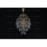 Люстра Хрустальные брызги с подвесом конус 40 мм в Магнитогорске Люстра Хрустальные брызги с подвесом конус 40 мм в Магнитогорске