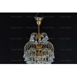 Люстра Хрустальные брызги с подвесом конус 40 мм в Магнитогорске Люстра Хрустальные брызги с подвесом конус 40 мм в Магнитогорске