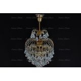 Люстра Хрустальные брызги с подвесом конус 40 мм в Магнитогорске Люстра Хрустальные брызги с подвесом конус 40 мм в Магнитогорске