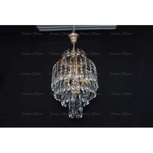 Люстра Хрустальные Брызги с подвесом журавлик в Магнитогорске Гусь Хрустальный