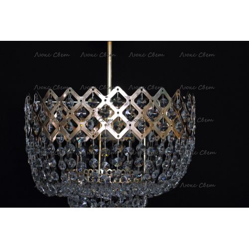 Люстра Корона подвесная № 2 в Магнитогорске Гусь Хрустальный