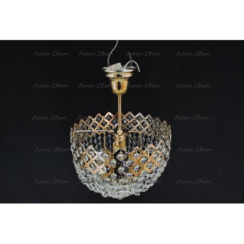 Люстра Корона подвесная № 2 в Магнитогорске Гусь Хрустальный