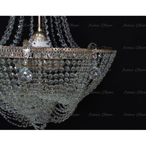 Люстра Ромашка Василиса № 1 с подвесом в Магнитогорске Гусь Хрустальный