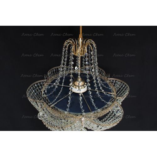 Люстра Ромашка Василиса № 1 с подвесом в Магнитогорске Гусь Хрустальный