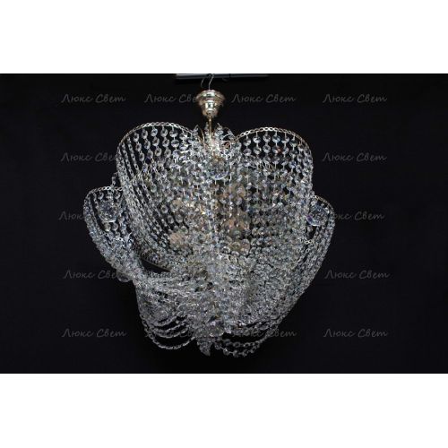 Люстра Ромашка Василиса № 1 с подвесом в Магнитогорске Гусь Хрустальный