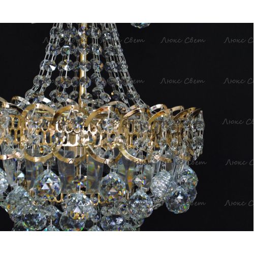 Люстра Натали 1 лампа шар в Магнитогорске Гусь Хрустальный