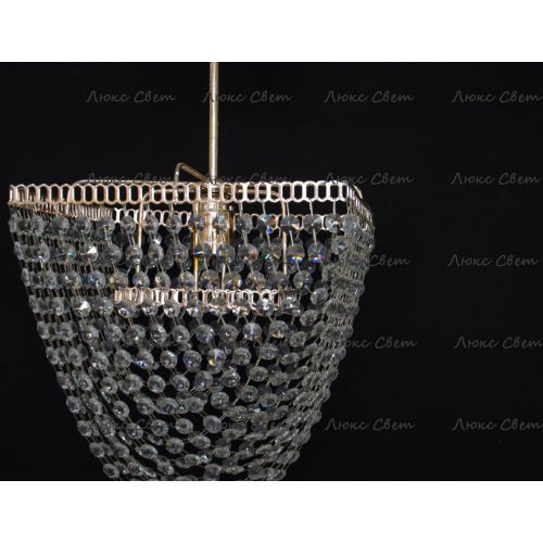 Люстра Квадрат Ракушка подвесная в Магнитогорске Гусь Хрустальный