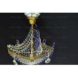 Люстра Корвет 1 ламповый синий в Магнитогорске