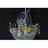 Люстра Корвет 1 ламповый синий в Магнитогорске