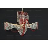 Люстра Летучий Голландец красный в Магнитогорске