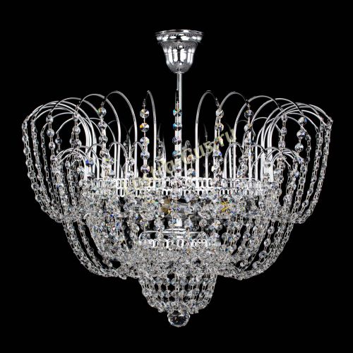 Люстра Агата №1 - 4 лампы в Магнитогорске Гусь Хрустальный