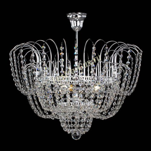 Люстра Агата №1 - 4 лампы в Магнитогорске Гусь Хрустальный