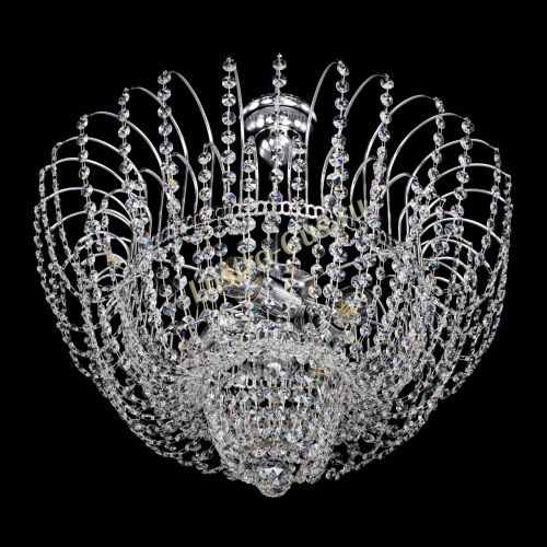 Люстра Агата №1 - 4 лампы в Магнитогорске Гусь Хрустальный