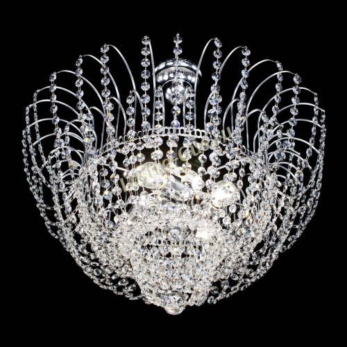 Люстра Агата №1 - 4 лампы в Магнитогорске Гусь Хрустальный