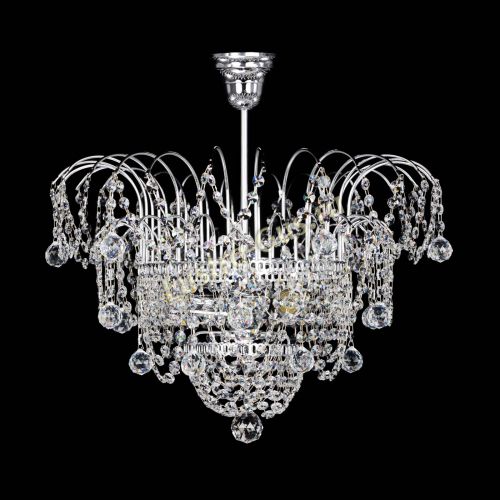 Люстра Агата №2 - 3 лампы в Магнитогорске Гусь Хрустальный