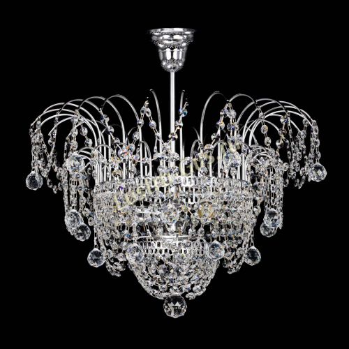 Люстра Агата №2 - 3 лампы в Магнитогорске Гусь Хрустальный