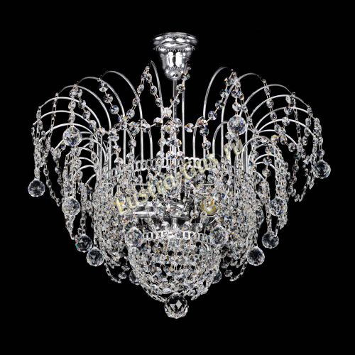 Люстра Агата №2 - 3 лампы в Магнитогорске Гусь Хрустальный