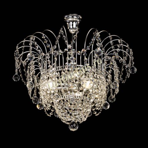 Люстра Агата №2 - 3 лампы в Магнитогорске Гусь Хрустальный