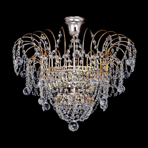 Люстра Агата №2 - 3 лампы в Магнитогорске Гусь Хрустальный