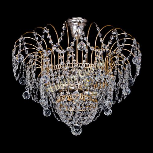 Люстра Агата №2 - 3 лампы в Магнитогорске Гусь Хрустальный