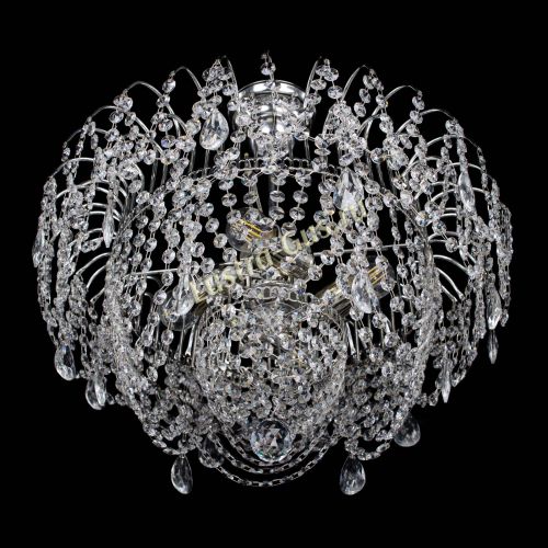 Люстра Агата № 2 - 4 лампы в Магнитогорске Гусь Хрустальный