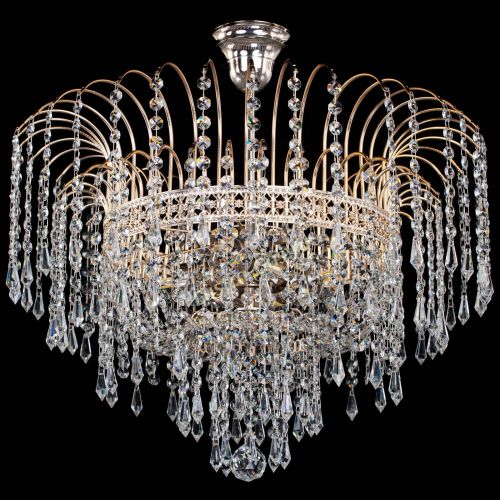 Люстра Агата №3 - 4 лампы в Магнитогорске Гусь Хрустальный