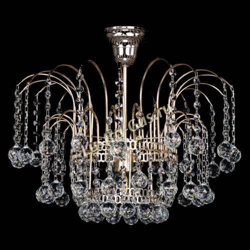 Люстра Агата №5 подвесная в Магнитогорске Гусь Хрустальный