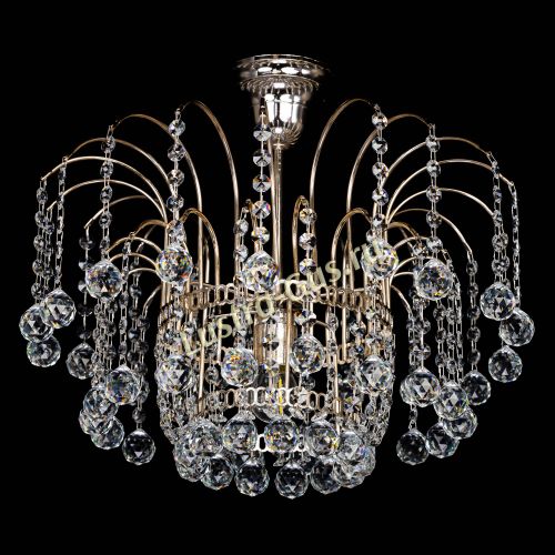 Люстра Агата №5 подвесная в Магнитогорске Гусь Хрустальный