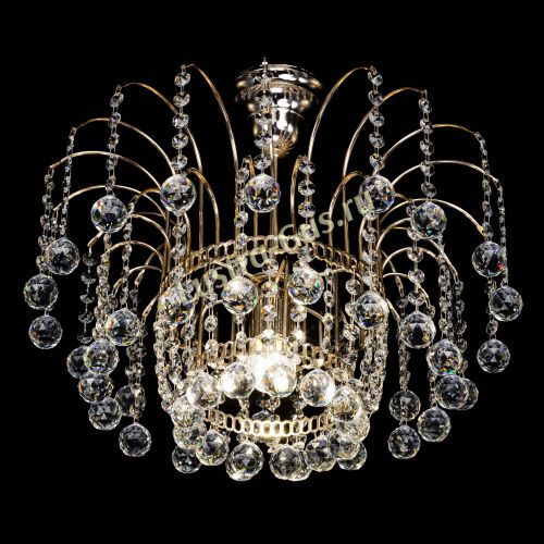 Люстра Агата №5 подвесная в Магнитогорске Гусь Хрустальный