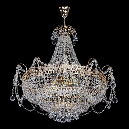 Люстра Агата большая в Магнитогорске Гусь Хрустальный